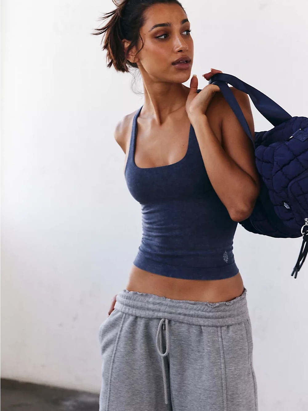 Free People Go To Smooth Square Neck Cami